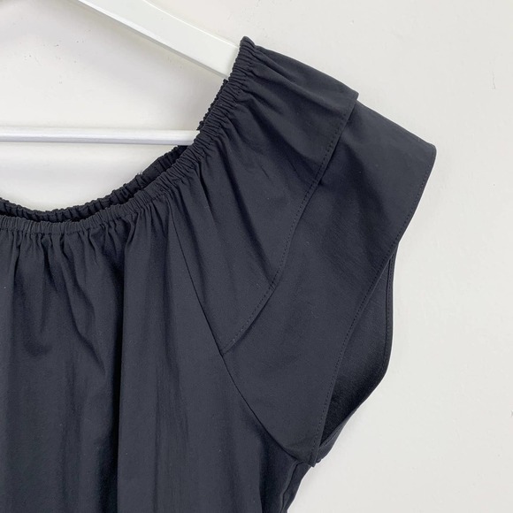 NWT DKNY ruffle-detail T-shirt Size XS - Picture 9 of 16